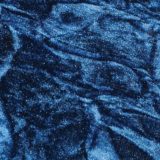 Standing Shaker Mirrored Jewelry Armoire with Blue Velvet